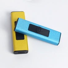 Load image into Gallery viewer, Windproof Single Pulse Arc Lighter Flameless Plasma USB Rechargeable Lighter for Men's Gift Candles Outdoor BBQ