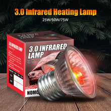 Load image into Gallery viewer, 25W-100W UVA+UVB Pet Reptile Heating Lamp Heat Light Bulb Turtle Lizard Heater Bulb Full Spectrum Sunlamp for Amphibian