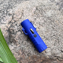 Load image into Gallery viewer, 360° Rotating Hose Flashlight Electric Arc Lighter Waterproof Cigarette Lighter Retractable Type-C Rechargeable Chargering for Men Gift Outdoor Travel