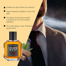 Load image into Gallery viewer, 50ML Men Sandalwood Perfume Spray Flirting Pheromone Woody Fragrance Long Lasting Scent Romance Date Fragrance Perfumes