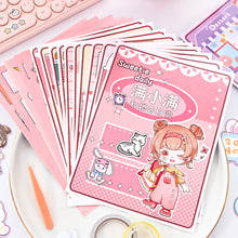 Load image into Gallery viewer, Diy Quiet Book Girl Dress Up Toys Children's Educational Handmade Paper Book Doll Toy