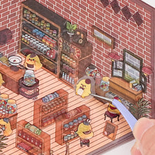 Load image into Gallery viewer, Multi Scenario 3D Miniature Landscaping PET Stickers DIY Decompression Stickers for Children Adult Parenting Interactive Sticker