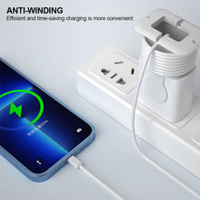 Load image into Gallery viewer, 2 in 1 Silicone Charger Protector For iPhone Charger Silicone Protective Case Anti-Break Protection Cable Storage