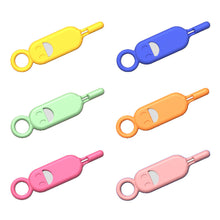 Load image into Gallery viewer, 2 IN 1 SIM Card Removal Needle Pin with Protector Holder Anti-Lost Phone SIM Cards Storage Case Tray Ejector Needle Opener
