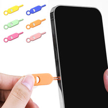 Load image into Gallery viewer, 2 IN 1 SIM Card Removal Needle Pin with Protector Holder Anti-Lost Phone SIM Cards Storage Case Tray Ejector Needle Opener