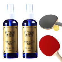 Load image into Gallery viewer, 1 Bottle 100ML Blue Bottle Table Tennis Racket Cleaner Pressing Spray Design Rubber Cleaning Maintenance Tackifier