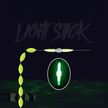 Load image into Gallery viewer, 1Pack /2PCS Self-Illuminating Seven Star Floating Night Fishing High Buoyancy Glow Rod Fishing Accessories