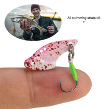 Load image into Gallery viewer, 1PC 25MM/2.5G Full Swimming Layer Universal Micro Bay Knife Vib Bait White Perch Pouting Special Long Cast Lure Fake Bait