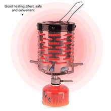 Load image into Gallery viewer, 1PC Outdoor Camping Stainless Steel Heating Cover Portable Stove Heater With Anti-Scalding Handle