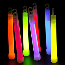 Load image into Gallery viewer, 1PC 6IN Fluorescence Stick With Hook Outdoor Camping Concert Atmosphere Glow Stick