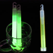 Load image into Gallery viewer, 1PC 6IN Fluorescence Stick With Hook Outdoor Camping Concert Atmosphere Glow Stick
