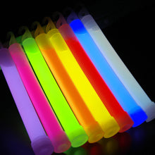 Load image into Gallery viewer, 1PC 6IN Fluorescence Stick With Hook Outdoor Camping Concert Atmosphere Glow Stick