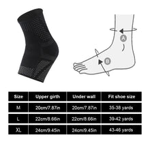 Load image into Gallery viewer, 1PC Professional Sports Silicone Ankle Support Fixed Joint Anti-Sprain Foot Protective Cover For Ball Sports Fitness