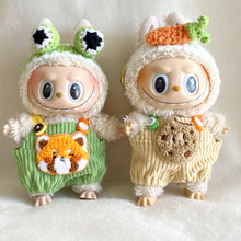Load image into Gallery viewer, Miniature Fruit Pantsuit with Straps for 17cm Labubu Dolls Cute DIY Doll Clothes Fashion Accessories Lovely Outfit Gifts for Girls Friends