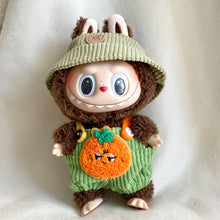 Load image into Gallery viewer, Miniature Fruit Pantsuit with Straps for 17cm Labubu Dolls Cute DIY Doll Clothes Fashion Accessories Lovely Outfit Gifts for Girls Friends
