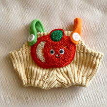 Load image into Gallery viewer, Miniature Fruit Pantsuit with Straps for 17cm Labubu Dolls Cute DIY Doll Clothes Fashion Accessories Lovely Outfit Gifts for Girls Friends