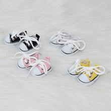Load image into Gallery viewer, 17cm Cotton Canvas Shoes for Labubu Dolls Sports Boots Casual Doll Shoes, 3.8cm Doll Accessories DIY Doll Toys