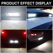 Load image into Gallery viewer, 1PC Car LED License Plate Lights Number Plate Lamp Replacement Canbus Error Free Car 12V Light For Renault Clio 3 4 Espace 5 Kangoo 2 Master 2 3 Megane 2 3 cc Twingo 2 3 Twizy Vel Satis