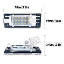 Load image into Gallery viewer, 1PC Car LED License Plate Lights Number Plate Lamp Replacement Canbus Error Free Car 12V Light For Dacia Duster 2010~
