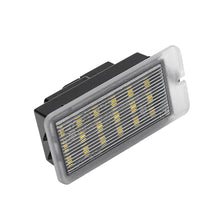 Load image into Gallery viewer, 1PC Car LED License Plate Lights Number Plate Lamp Replacement Canbus Error Free Car 12V Light For Nissan Renault Dacia Smart Fortwo Lada