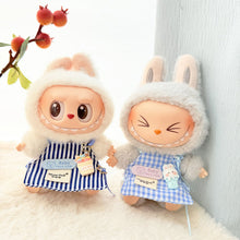 Load image into Gallery viewer, Clothes for 17cm Labubu Fashion Clothes Cartoon Aprons Comfortable Miniature Clothes Doll Mini Fashion Accessories