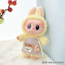 Load image into Gallery viewer, Clothes for 17cm Labubu Fashion Clothes Cartoon Aprons Comfortable Miniature Clothes Doll Mini Fashion Accessories