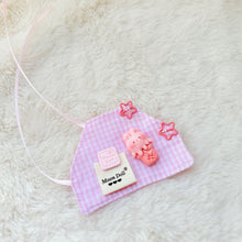 Load image into Gallery viewer, Clothes for 17cm Labubu Fashion Clothes Cartoon Aprons Comfortable Miniature Clothes Doll Mini Fashion Accessories