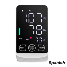 Load image into Gallery viewer, Rechargeable Smart Touch Screen Blood Pressure High Accurate Digital Sphygmomanometer Bp Monitors Electronic Tonometer Arm Cuff