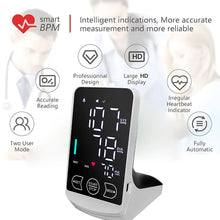 Load image into Gallery viewer, Rechargeable Smart Touch Screen Blood Pressure High Accurate Digital Sphygmomanometer Bp Monitors Electronic Tonometer Arm Cuff