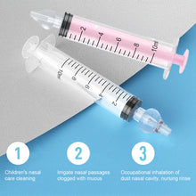 Load image into Gallery viewer, Baby Nasal Aspirator Syringe Baby Nose Cleaner Rhinitis Nasal Washer Irrigator Baby Nose Washing for Children