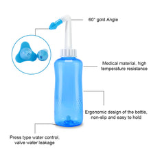 Load image into Gallery viewer, 300ML Nose Wash Cleaner Nasal Irrigator Rinse Bottle Nose Protector Avoid Allergic Rhinitis Adults Children Neti Pot