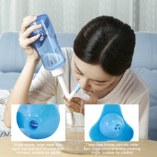 Load image into Gallery viewer, 300ML Nose Wash Cleaner Nasal Irrigator Rinse Bottle Nose Protector Avoid Allergic Rhinitis Adults Children Neti Pot