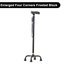 Load image into Gallery viewer, For The Elderly Retractable Non-slip Walking Sticks Aluminum Alloy Multifunctional Cane With Led Light Old Men Crutch