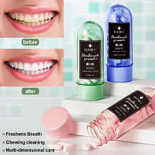 Load image into Gallery viewer, Oral Cleaning Probiotic Solid Toothpaste Tablets Portable Mouthwash Granules Refreshing Breath Removing Teeth Stains Oral Hygiene Care