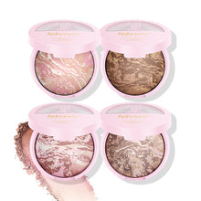 Load image into Gallery viewer, Fine Shimmer Pearl Pressed Powder Semi-matte Oil Control Even Skin Tone Long-lasting Multipurpose Setting Powder Makeup Cosmetics