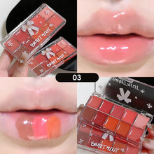 Load image into Gallery viewer, 10 Colors Lip Mud Palette Moisturizing Hydrating Lipstick Long-lasting Non-sticky Solid Lip Glaze Lip Makeup Cosmetics