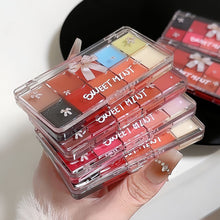 Load image into Gallery viewer, 10 Colors Lip Mud Palette Moisturizing Hydrating Lipstick Long-lasting Non-sticky Solid Lip Glaze Lip Makeup Cosmetics