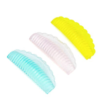 Load image into Gallery viewer, 4pairs/box Soft Self-adhesive Silicone Stripe Eyelash Perming Pads Reusable Eyelash Curling Lifting Pads Beauty Eyelash Tools
