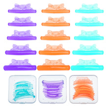 Load image into Gallery viewer, 5pairs/box Soft Self-adhesive Keratin Eyelash Perming Pads Reusable Cat Styling Eyelash Curling Lifting Silicone Pads Eyelash Tools