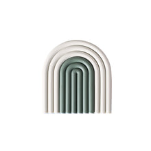 Load image into Gallery viewer, Rainbow Silicone Heat-insulation Pad Detachable Spliceable Durable High Temperature Resistant Household Dining Heat-resistant Mat