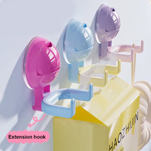 Load image into Gallery viewer, Creative Dopamine Color Round Ball Double Headed Hook Household Punch-free Bathroom Kitchen Suction Cup Pressing Storage Hook