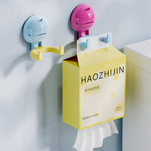 Load image into Gallery viewer, Creative Dopamine Color Round Ball Double Headed Hook Household Punch-free Bathroom Kitchen Suction Cup Pressing Storage Hook