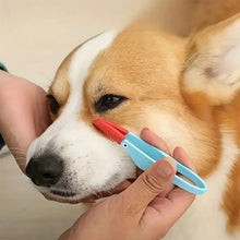 Load image into Gallery viewer, Soft Durable Silicone Pet Eye Cleaning Brush Tear Stains Brush Cat Dog Universal Daily Cleaning Brush Pet Accessories