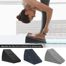 Load image into Gallery viewer, 3Pcs/Set Adjustable Yoga Fitness Bricks Squat Wedge Blocks Block Ramp Deadlift Slant Board Non-Slip Calf Foot Stretcher For Exercise Gym