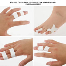 Load image into Gallery viewer, 1.25cm*10m Finger Tape Skin-Friendly Fingers Athletic Sports Tape for Baseball Lacrosse Gymnastics Injury Wrap Protection