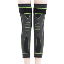 Load image into Gallery viewer, 1Pair Long Length Compression Knee Pads Brace Support Lengthen Stripe Sport Sleeve Arthritis Joint Pain Protector Elastic Kneepad