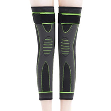 Load image into Gallery viewer, 1Pair Long Length Compression Knee Pads Brace Support Lengthen Stripe Sport Sleeve Arthritis Joint Pain Protector Elastic Kneepad