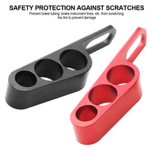 Load image into Gallery viewer, Motorcycle Oil Hose Brake Line Clip Brake Hose Clip Protector Clamp CNC Aluminum Alloy For Honda Yamaha Suzuki Universal