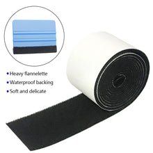 Load image into Gallery viewer, Car Scraper Fiber Vinyl Squeegee Spare Suede Fabric Cloth Wrap Tool Window Tint Scraper No Scratch Protector Edge Car Accessory