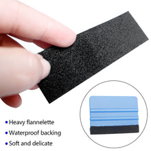 Load image into Gallery viewer, Car Scraper Fiber Vinyl Squeegee Spare Suede Fabric Cloth Wrap Tool Window Tint Scraper No Scratch Protector Edge Car Accessory